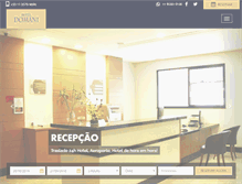 Tablet Screenshot of hoteldomani.com.br